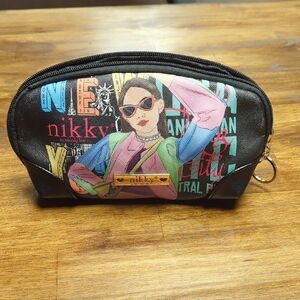 Nicole Lee Vibrant Graphic Cosmetic Bag